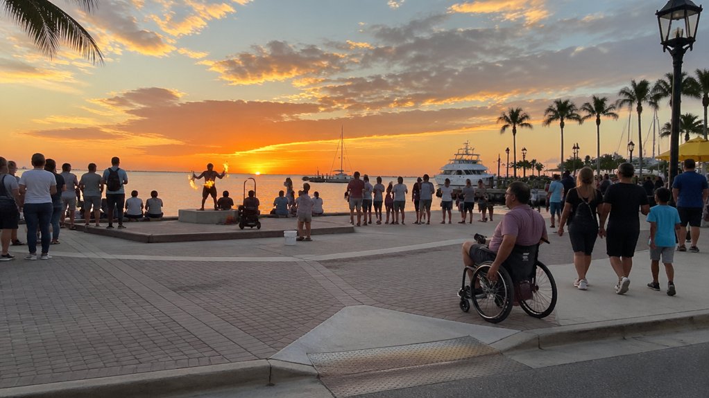 ada accessible waterfront sunset spot