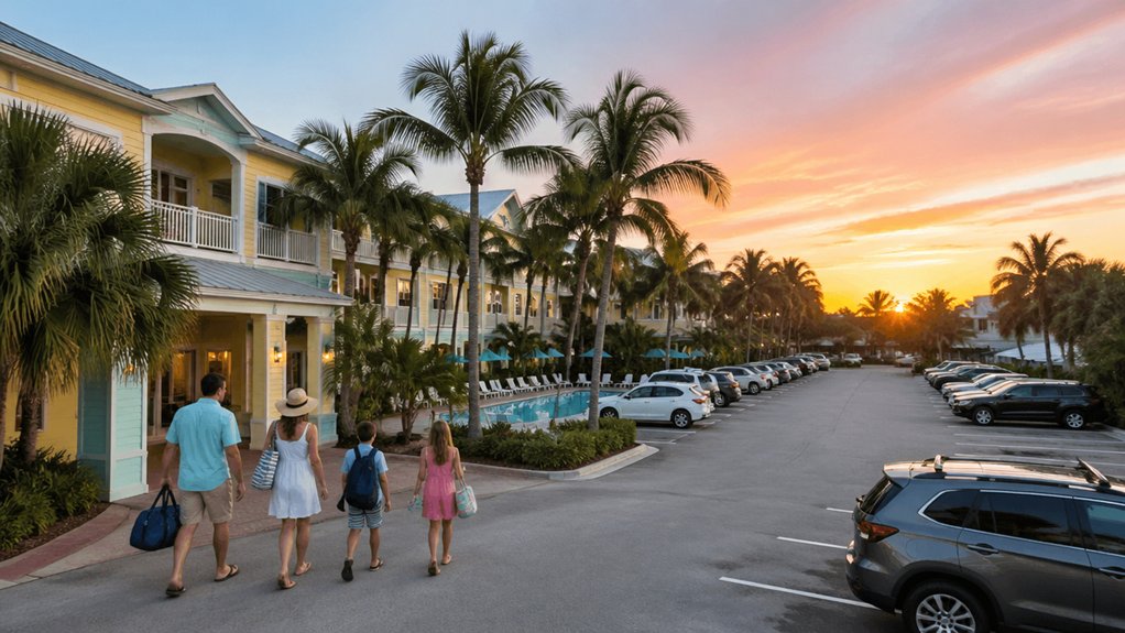 family hotels with parking