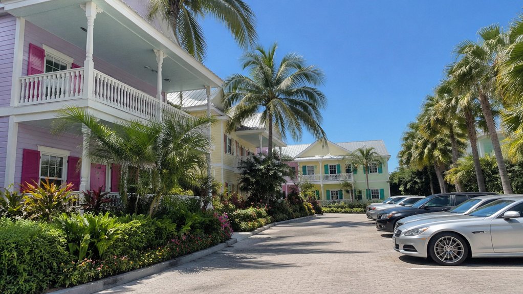 key west hotels with parking