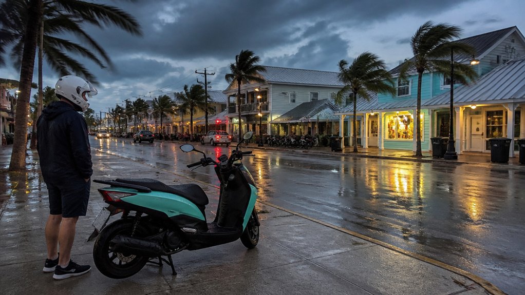 avoid riding in hazardous conditions