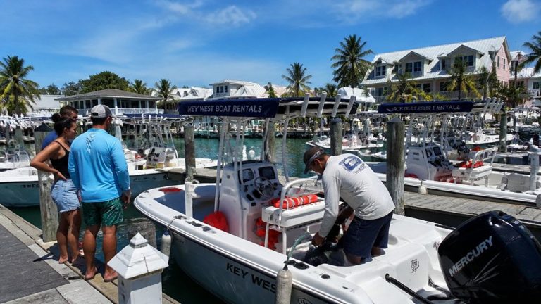 key west boat rental essentials