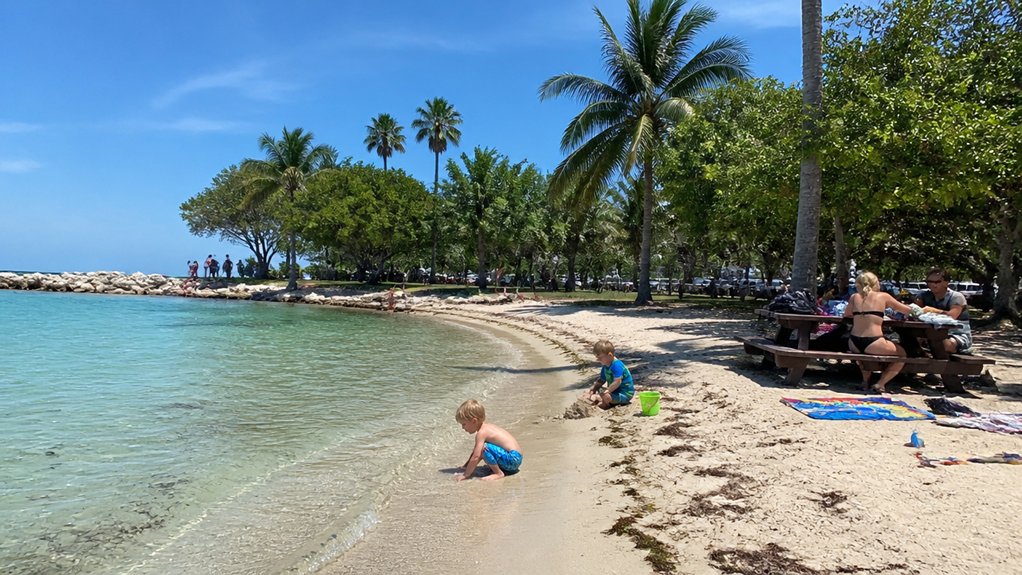 key west family friendly beaches