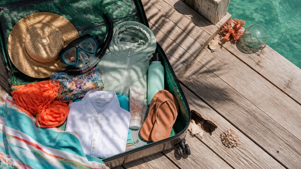 light layered sun ready beachwear