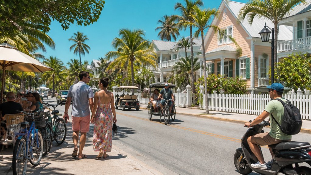 no car needed in old town