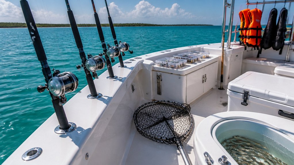 ready equipped rods tackle provisions