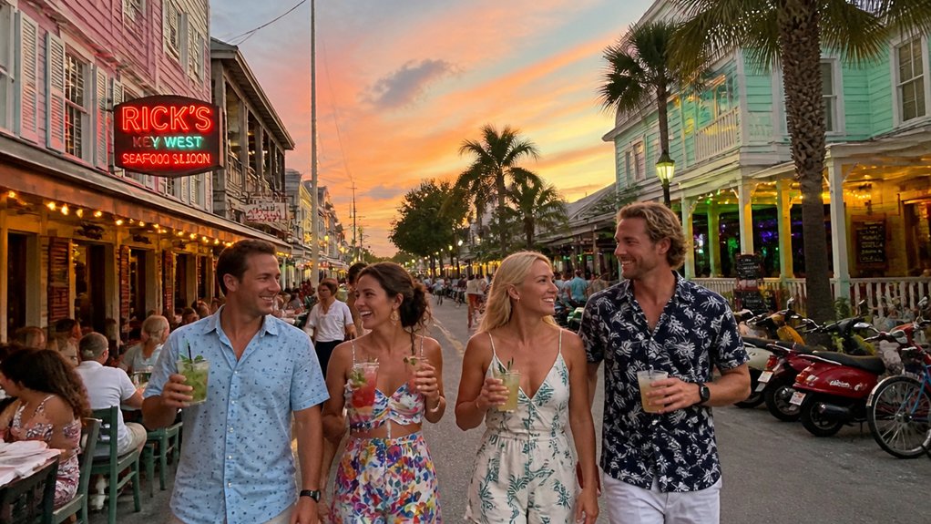 start happy hour key west crawl