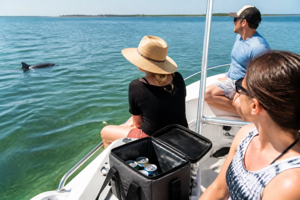 Nature-focused Key West boat excursion with drinks stored for later